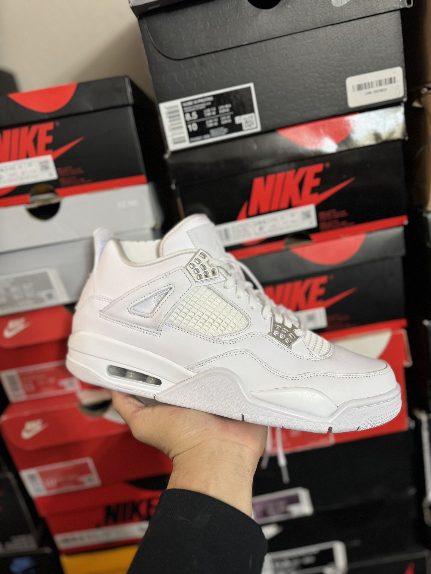DS Jordan Pure Money 4s size 10