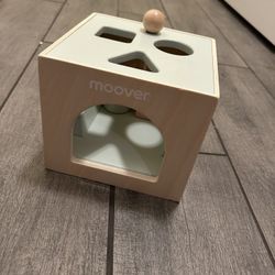 Moover Shape Sorter Wooden Box 