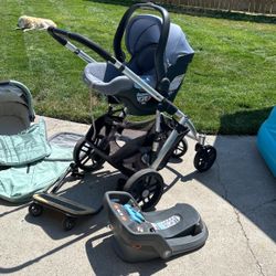 Uppa Baby Vista Stroller and Car seat Set