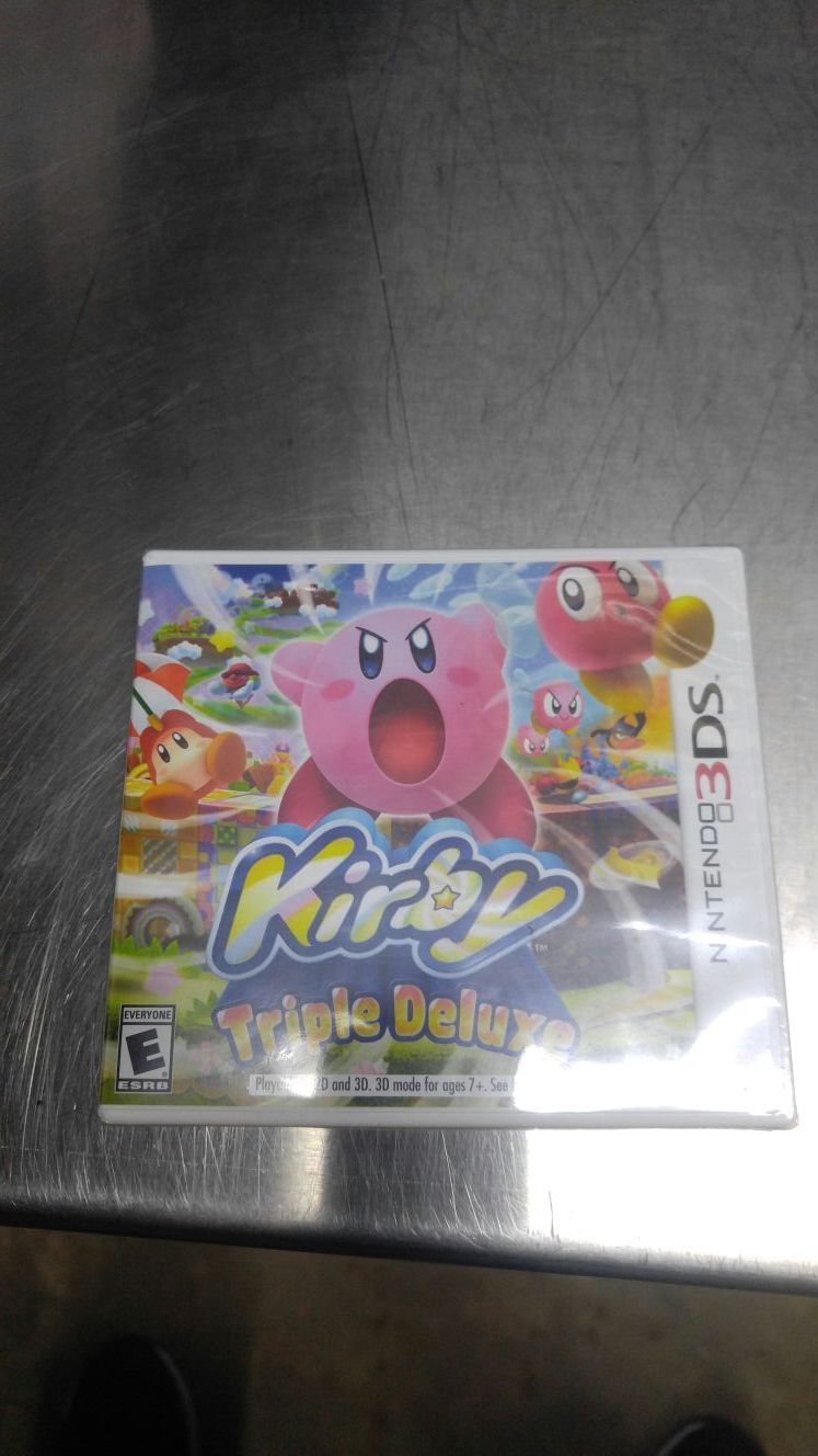 Kirby Triple Deluxe 3ds