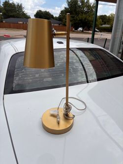 Gold lamp