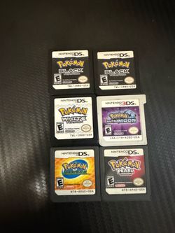 pokémon ds games *price in description*