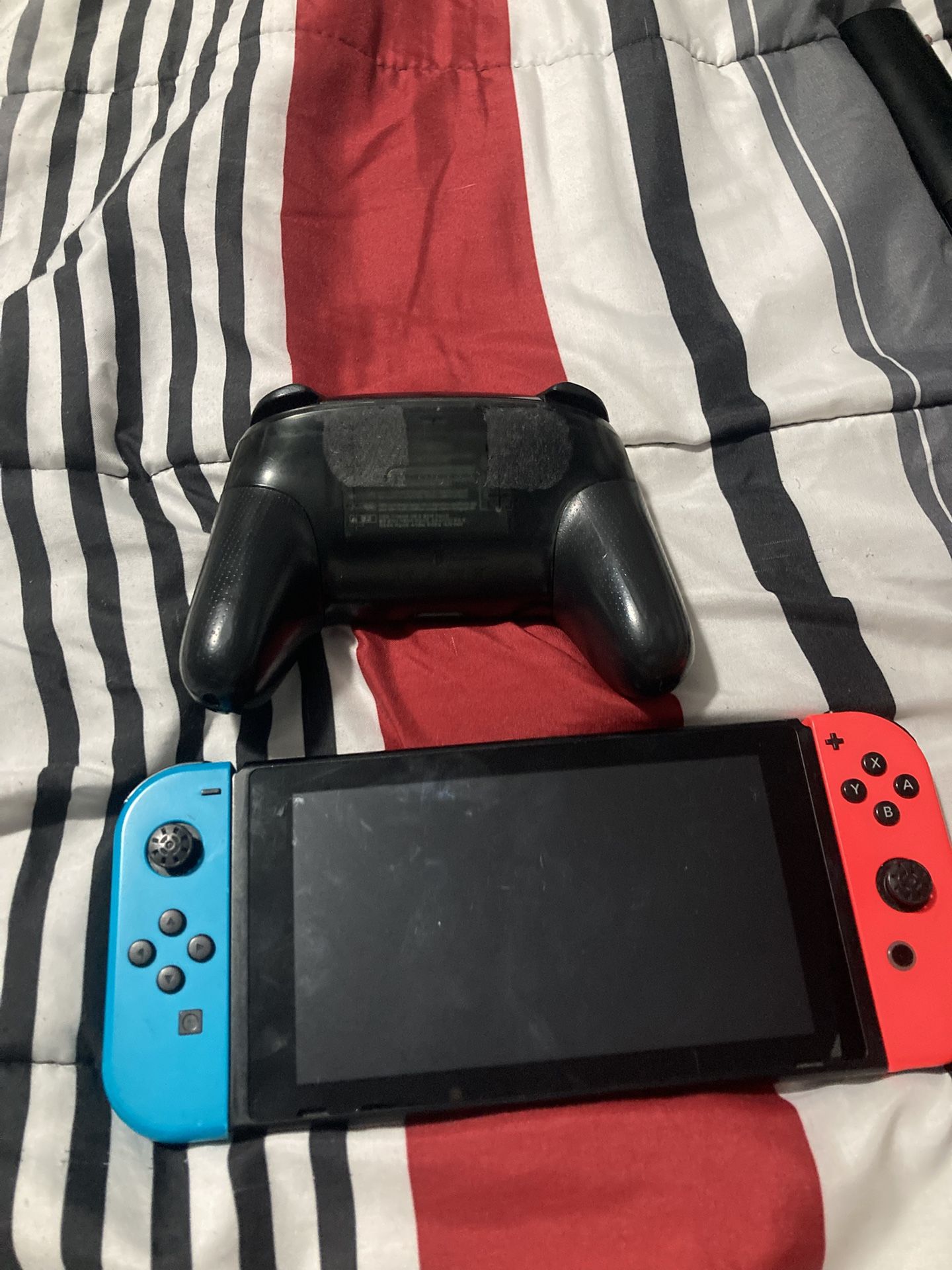 Nintendo Switch With Pro Controller