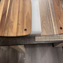 Cutting Boards, Wood, Glass, Silicone 