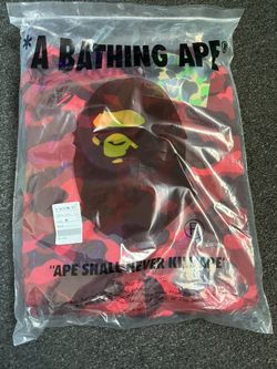 Red Bape Hoodie size medium