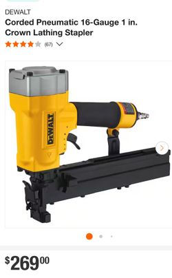 Dewalt Brand New16 Gauge 1” Stapler