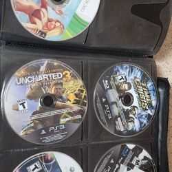  MASSIVE 123-Disc Video Game Lot! PS4, Xbox 360, PS3, PS2 + Disc Carrier – AS IS! 