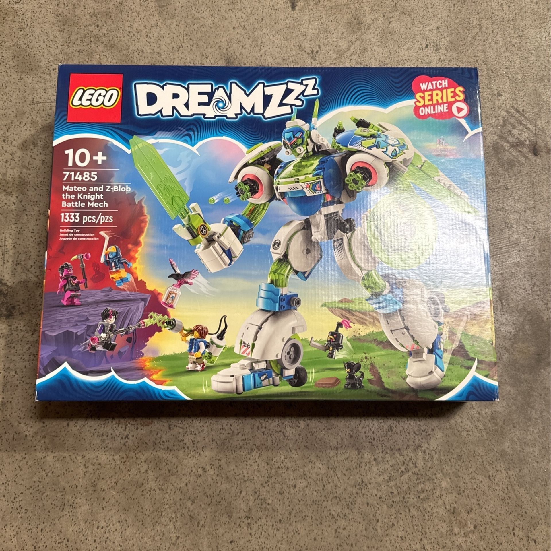Lego Dreamzz Mateo and Z-Blob the Knight Battle Mech Lego Set