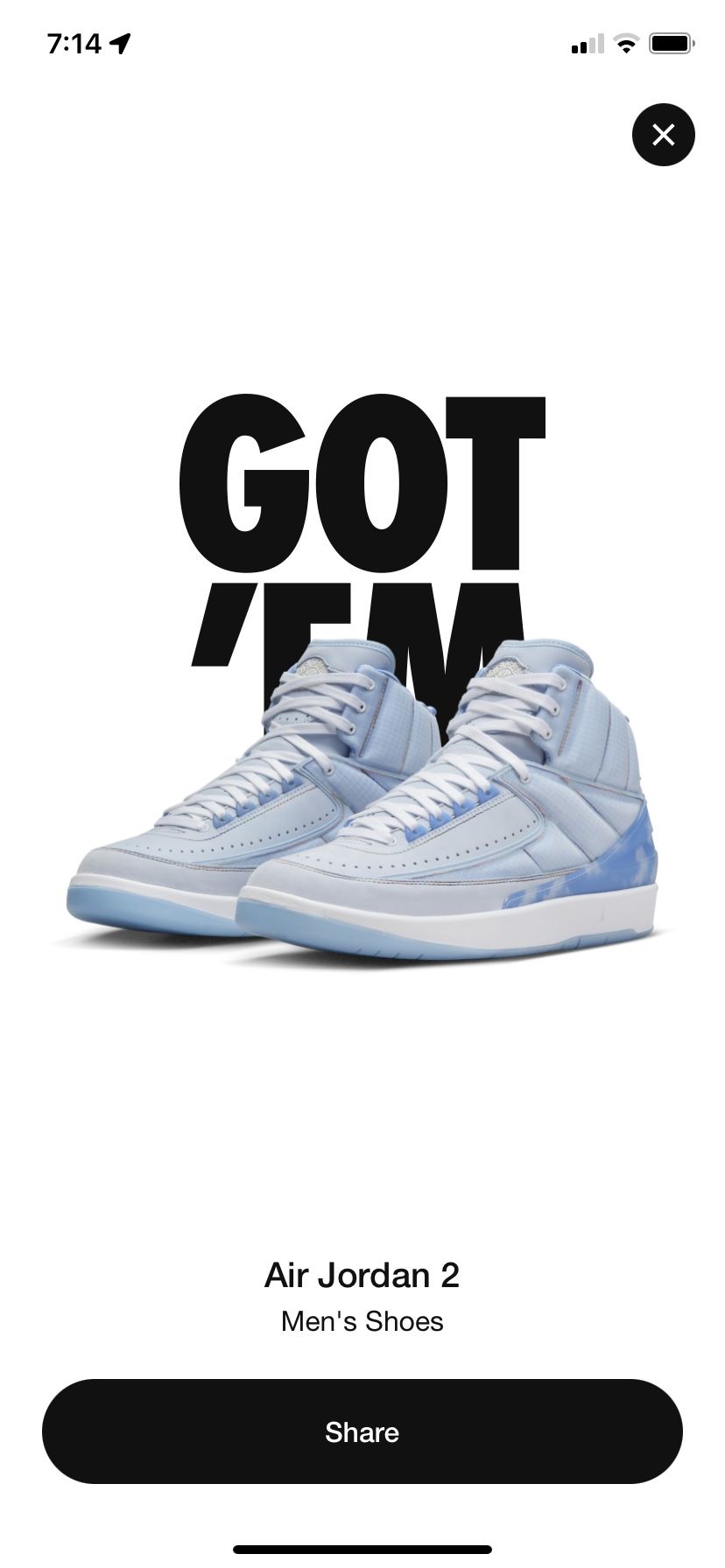 Jordan 2 J Balvin Size 13
