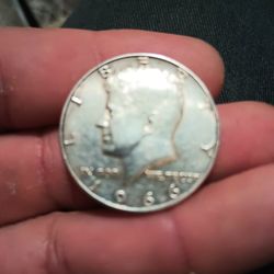 1966 Half Dollar Silver Coin