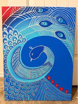 Brandnew acrylic handmade painting