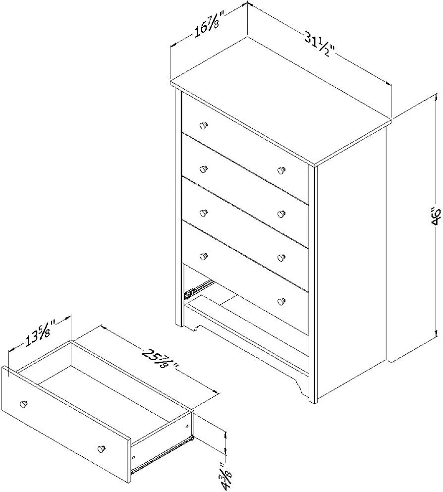 5 Drawer Dresser for Sale in Las Vegas, NV OfferUp