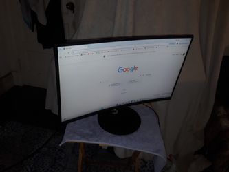 Sceptre Curved Monitor 27" Inch Model: T27 HDMI VGA 75Mz Gaming Monitor
