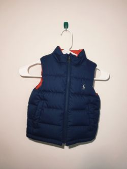 Ralph Lauren kid's reversible puff vest