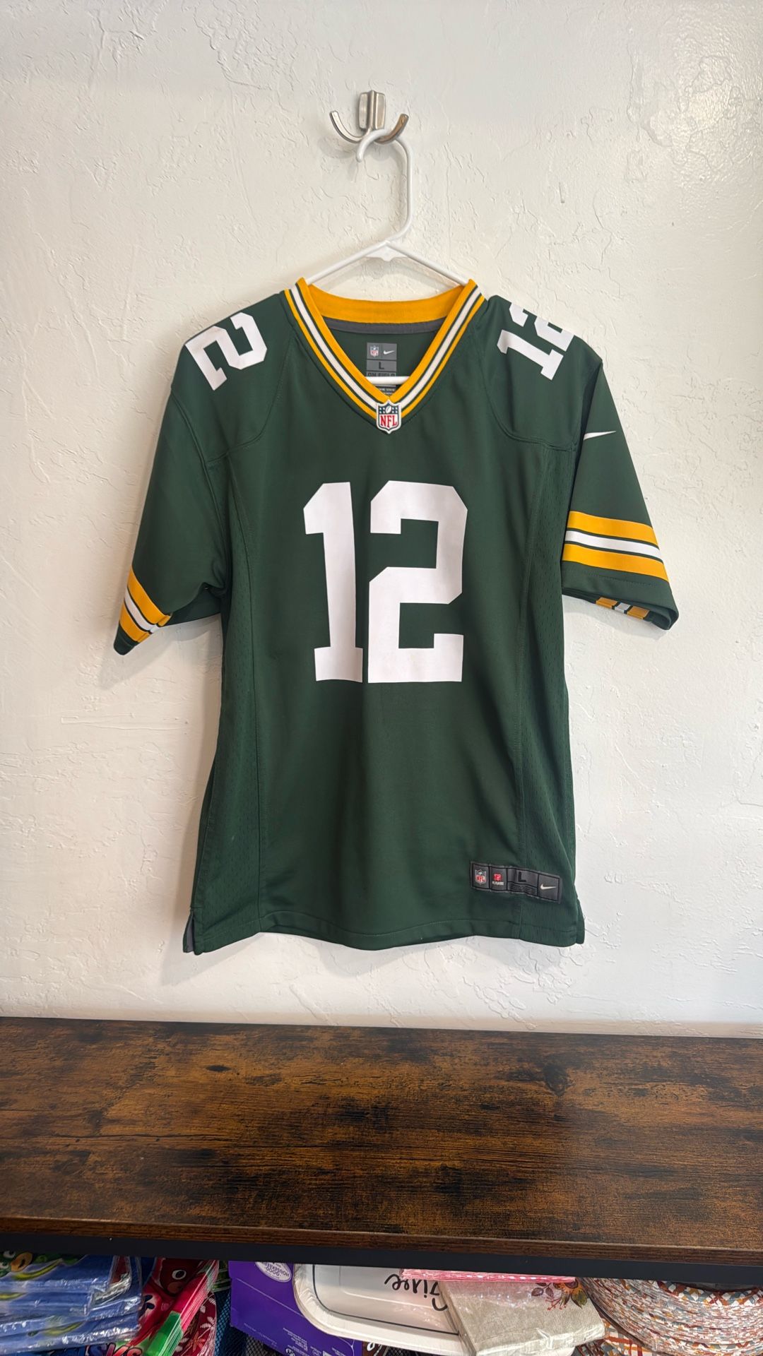 NFL Packers Jersey Size L #12