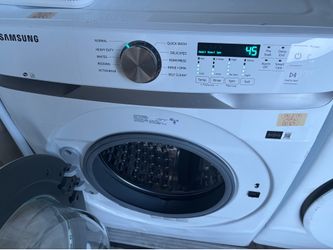 Samsung Washer & Dryer