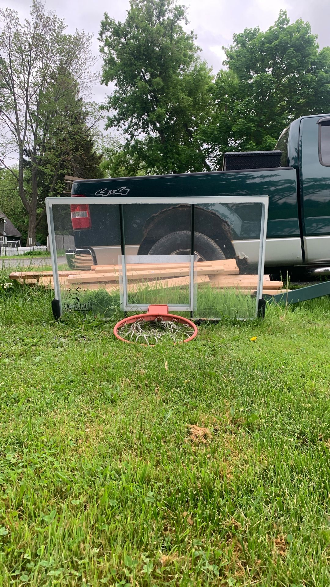 Stationary Basketball Hoop