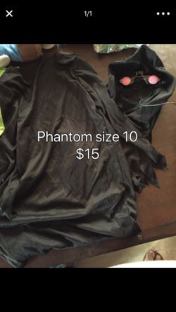 Phantom costume for boy