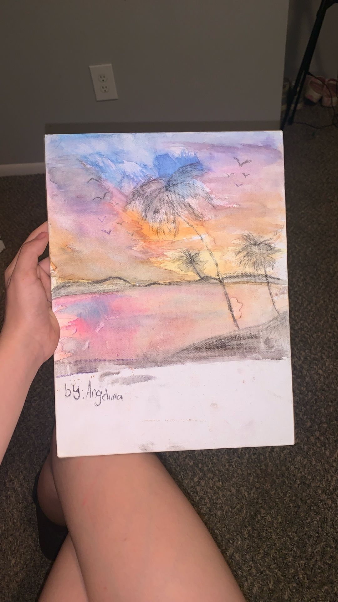 Ocean Sun Set,made By Me