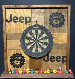 Custom Jeep Dart Board