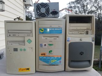 90s to mid-2000s desktop computer Towers