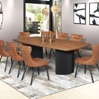 8 Seat Dining Table Set 