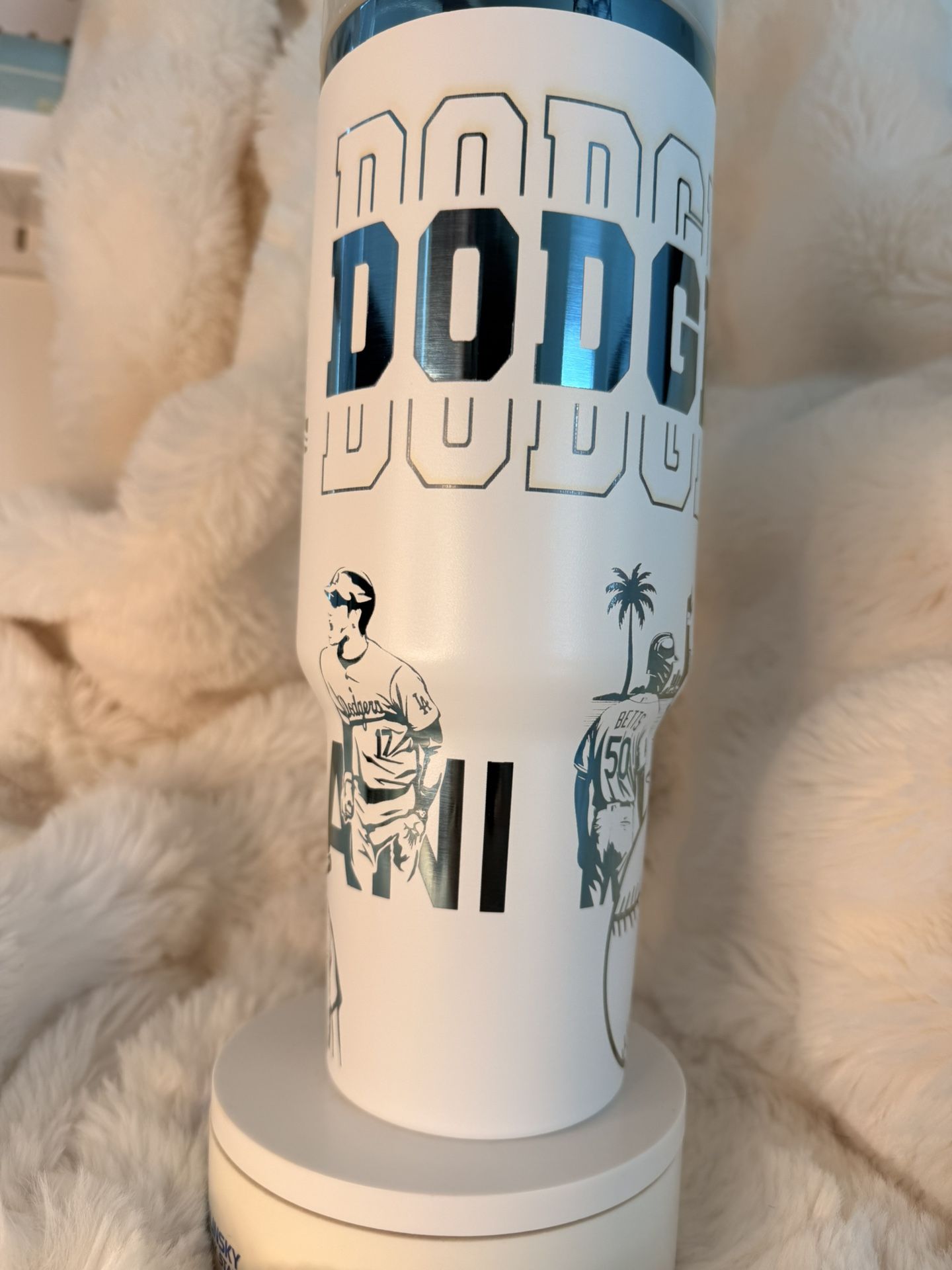 Dodgers 40oz Steel Tumbler