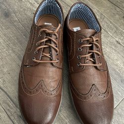 Ben Sherman Nick Wingtip Mens Leather Lifestyle Sneakers Shoes 