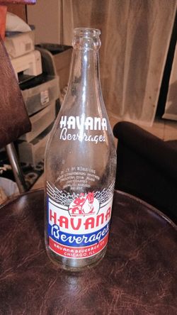 Vintage Bottle Havana Beverage Company Of Chicago