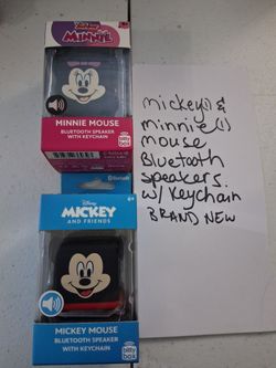 Mickey And Minnie Bluetooth Speakers