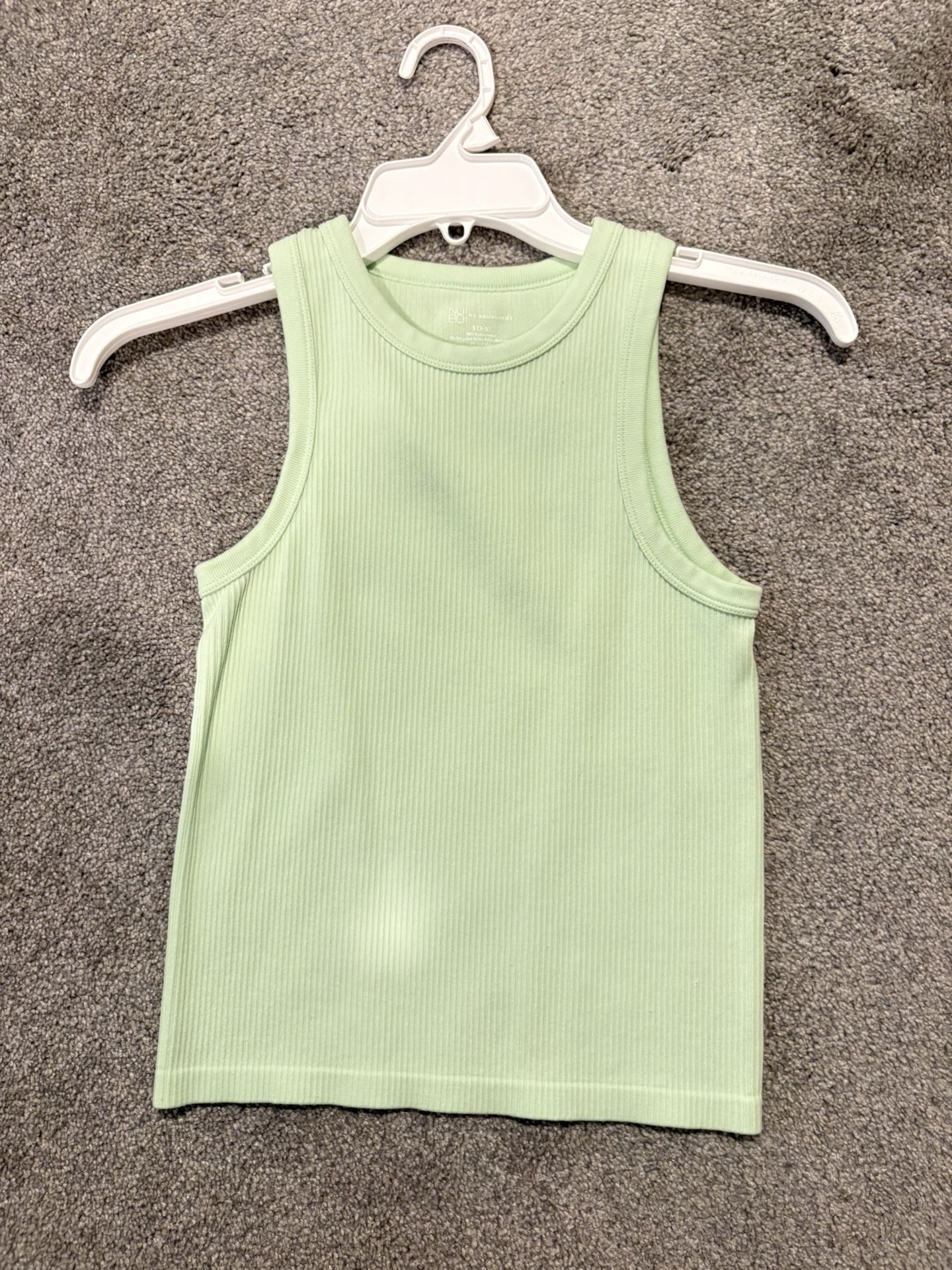 Pastel Green Tank Top