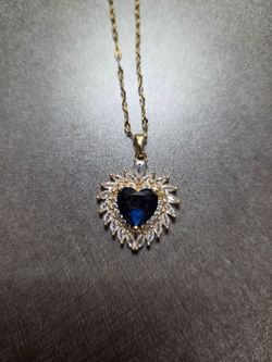 Sapphire heart