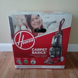 New* HOOVER Power Scrub Deluxe Carpet Washer