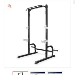 Marcy Half Power Rack And Squat Rack 