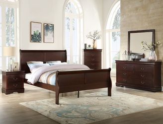 4Pc. Queen size Bedroom Set, furniture, recamaras