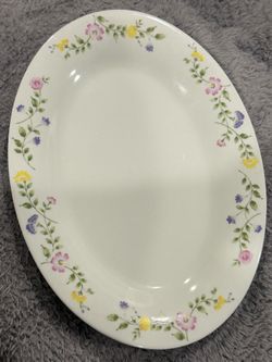 Floral platter