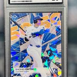 Shohei Ohtani 50-50 Holographic Custom Collectible Sports Baseball Card