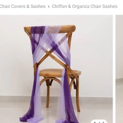 Chair Sashes 