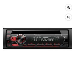 Pioneer DEH-S31BT Single Din Bluetooth Car Stereo CD Receiver, Android & iOS Compatibility (New)