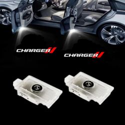 2 Charger Car Door Projector Welcome Puddle Lights For Charger or Challenger.  All Pics Sold Separately SHIPPING AVAILABLE