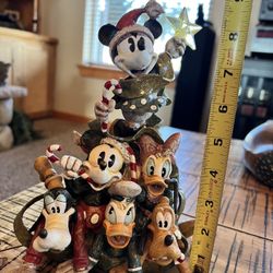 Disney Lighted Woodland-Christmas Figurine