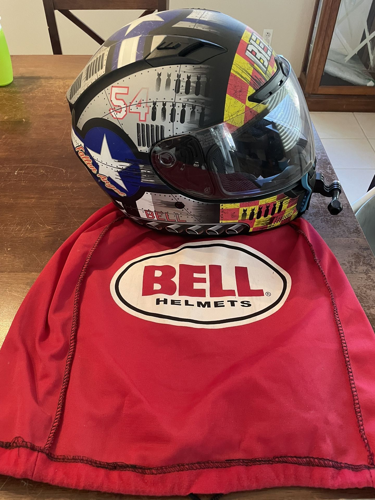 Bell Fallen Angel Motorcycle Helmet (M)