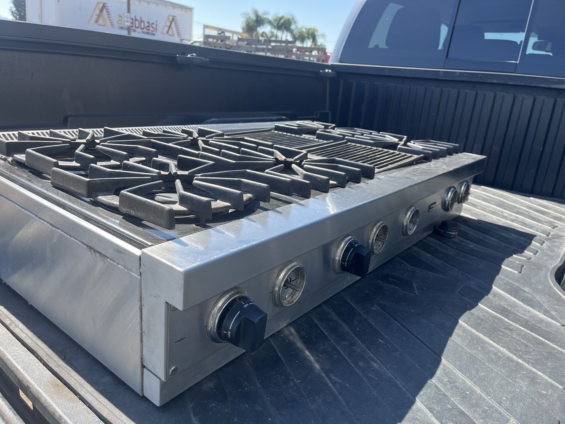 Professional Cooking Stove And Grill