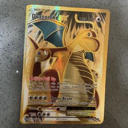 Dragonite Ex Ultra Rare Evolutions 106