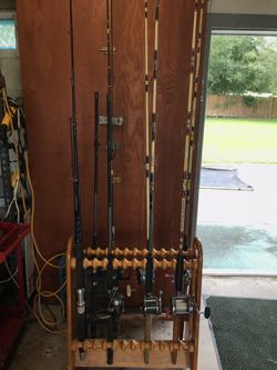 Fishing rods and reels