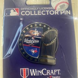 2025 World Series Dodgers vs Blue Jays Dueling Pin 