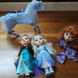 Elsa Anna dolls And Water Nok $25