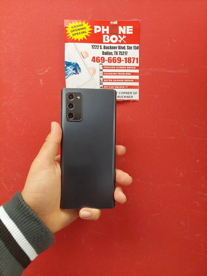 Samsung Galaxy Note 20 128GB Factory Unlocked To Any Carrier Available Now Cash Prices $449