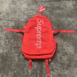 Red Supreme Bookbag