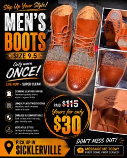 Stylish men’s boots